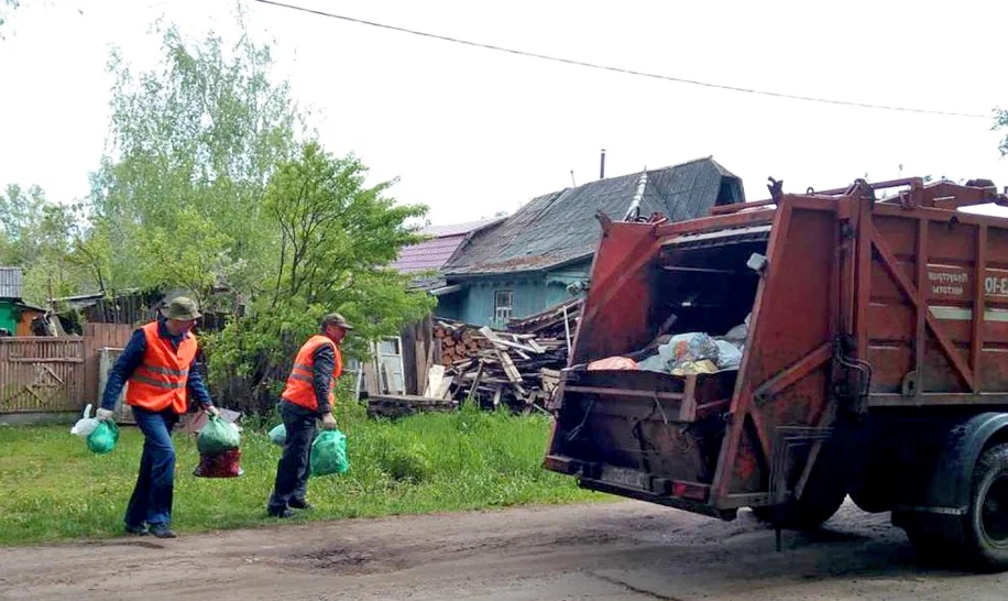 Вывоз мусора из частного дома в Дагестанских Огнях в октябре