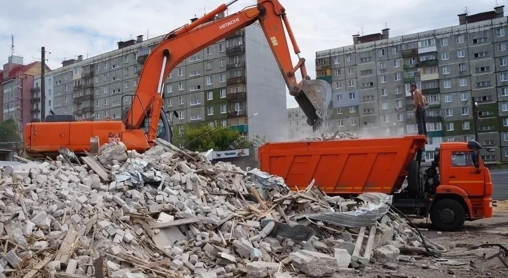 Профессиональный вывоз строительного мусора в Дагестанских Огнях в октябре