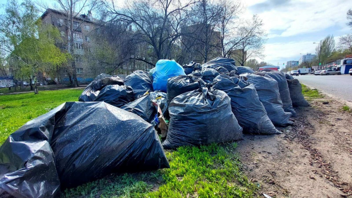 Вывоз и утилизация мусора после субботника в Дагестанских Огнях в октябре