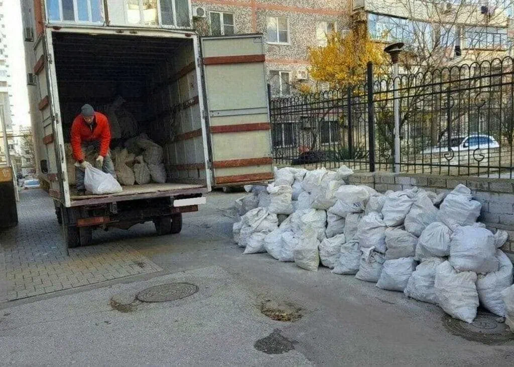 Вывоз мусора после переезда в Дагестанских Огнях в октябре