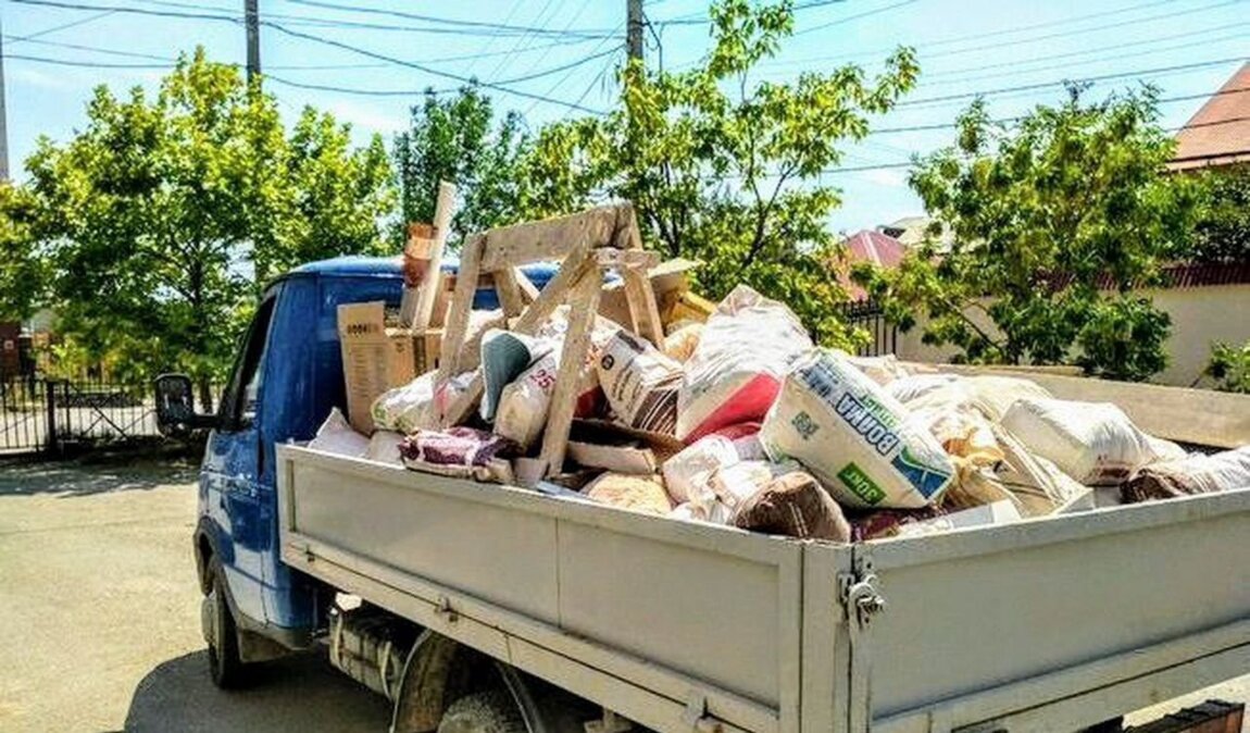 Вывоз мусора Газелью в Дагестанских Огнях в октябре