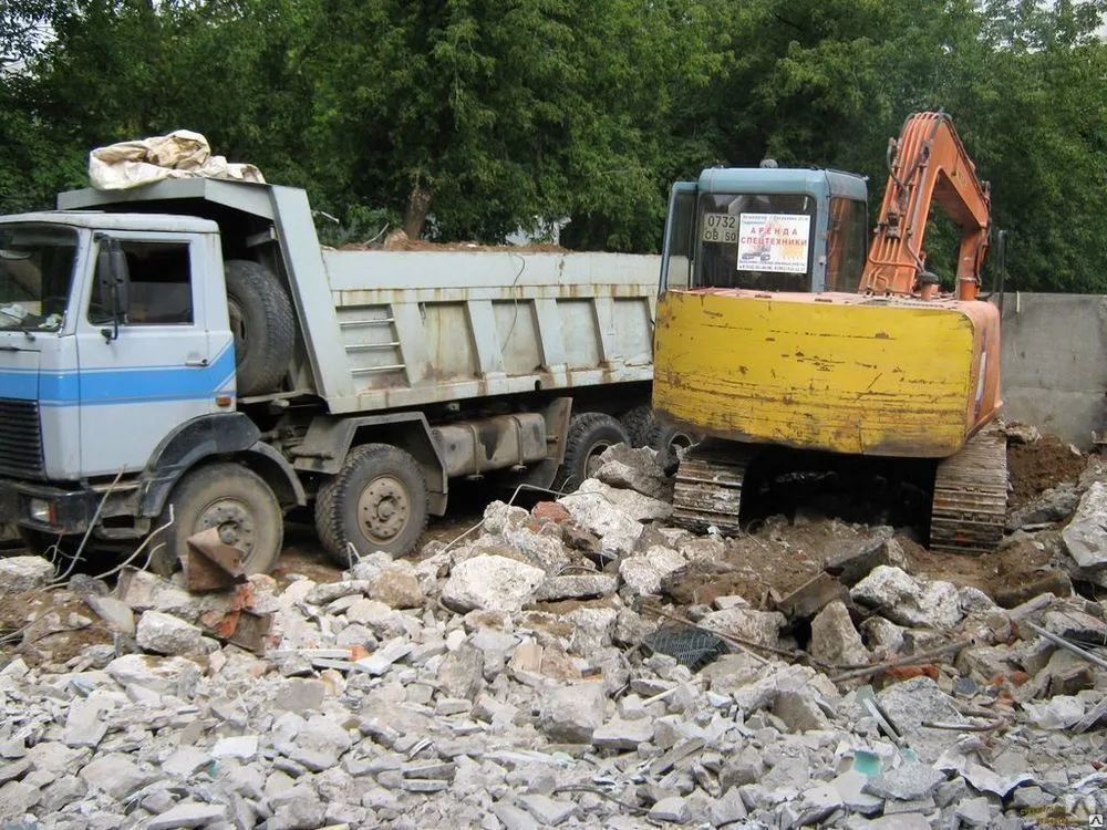 Вывоз бетонного боя и утилизация в Дагестанских Огнях в октябре