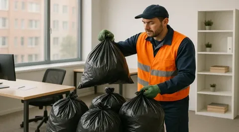 Уборка и вывоз мусора после мероприятий в Дагестанских Огнях в октябре